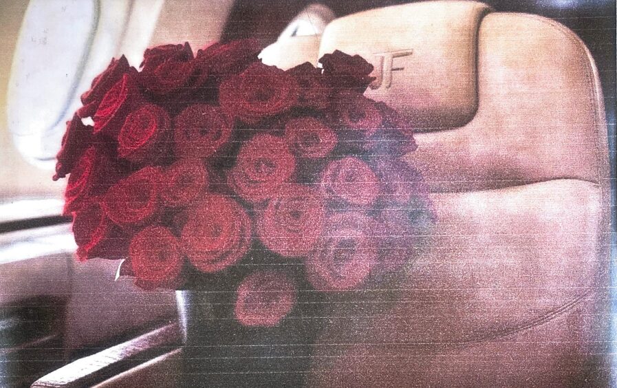 Flowers for Jacqueliene Fernandez