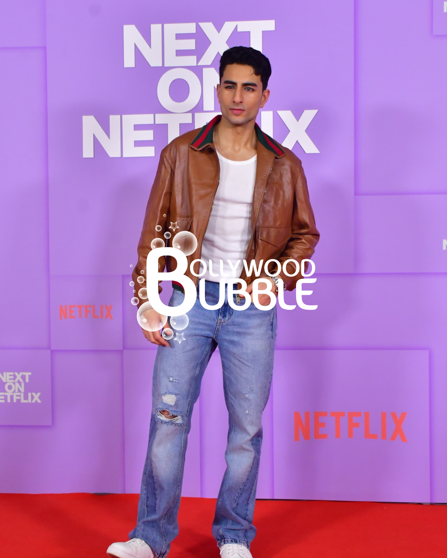 Ibrahim Ali Khan at Netflix event