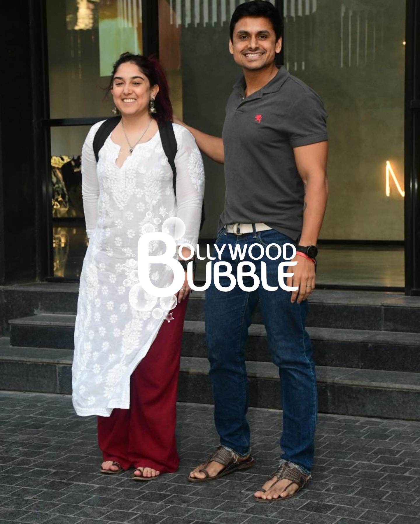 Ira Khan and Nupur Shikhare at Loveyapa screening