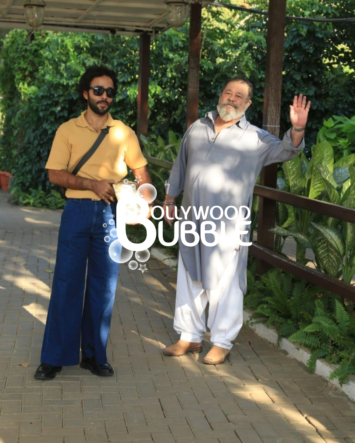 Jahaan Kapoor & Shekhar Kapur at Randhir Kapoor's birthday celebrations