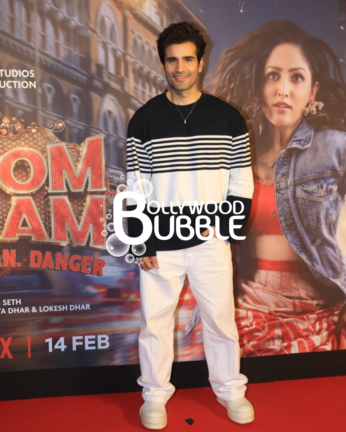 Karan Tacker at the Dhoom Dhaam screening
