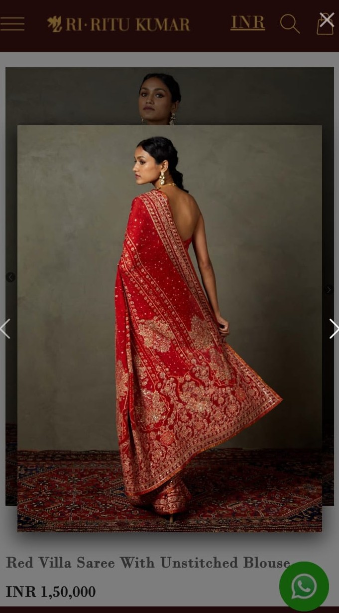 Kareena Kapoor Red Saree