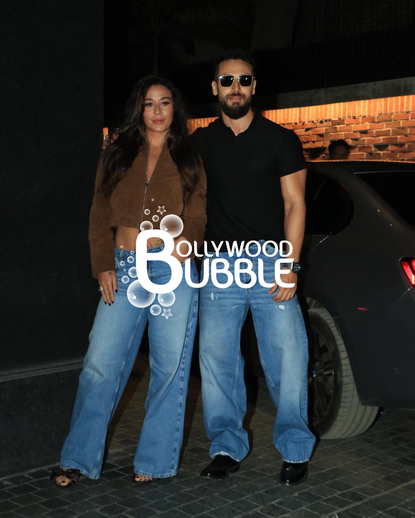 Krishna Shroff & Tiger Shroff at Loveyapa screening