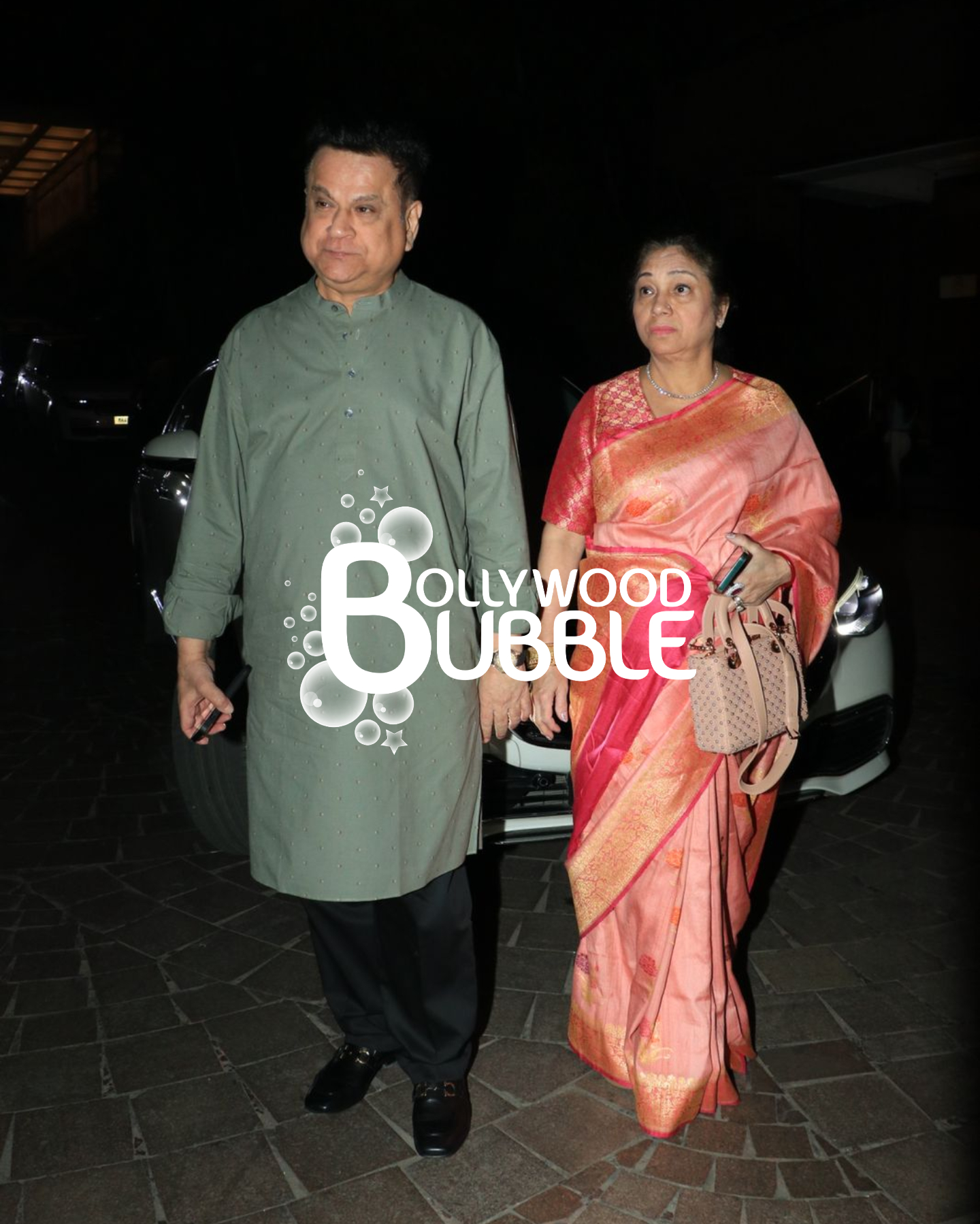 Kumar S Taurani at Vicky Bhagnani's wedding