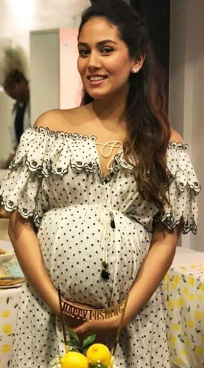 Mira Rajput in Polka Dot