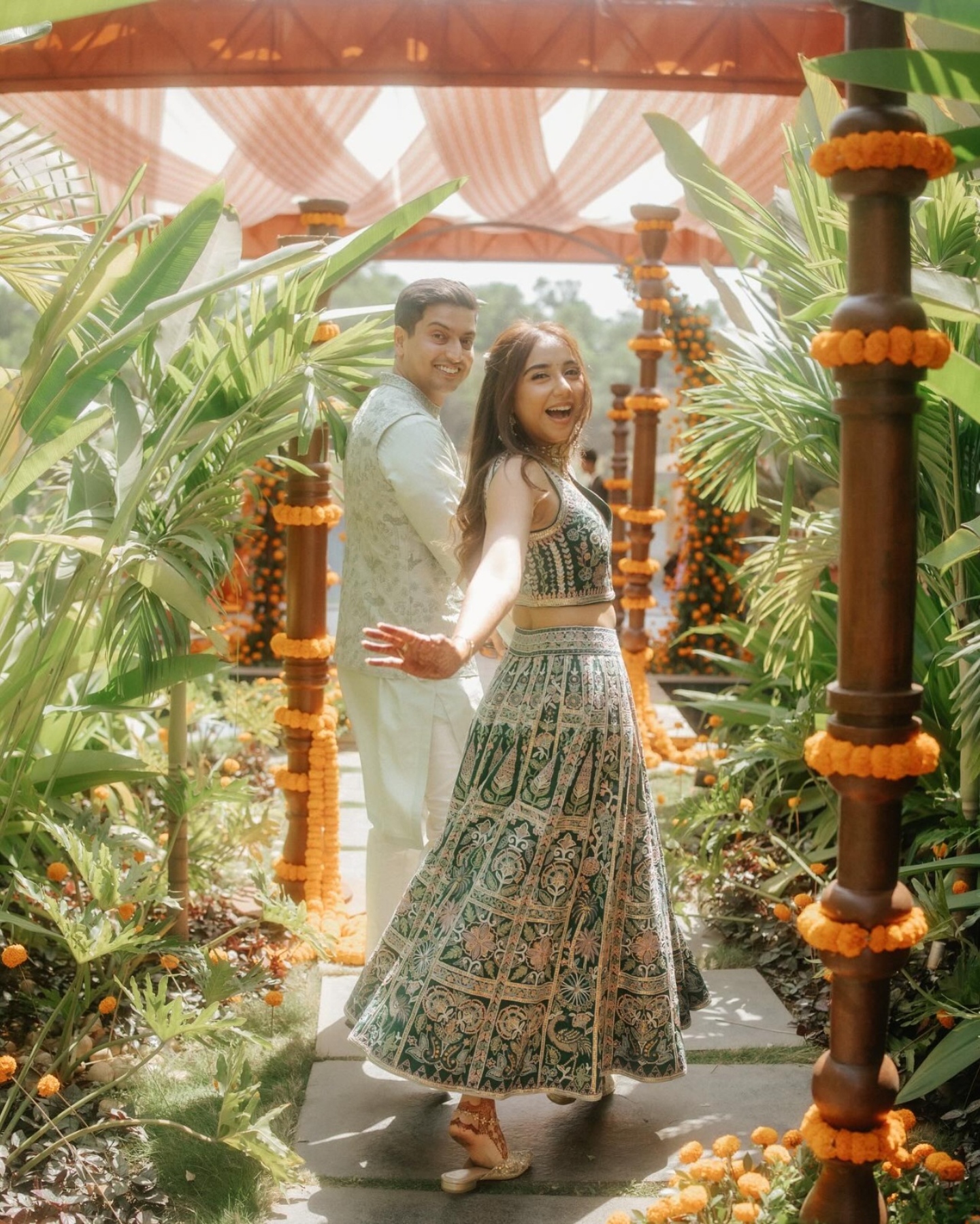 Prajakta Koli & Vrishank Khanal's pre-weddign ceremony