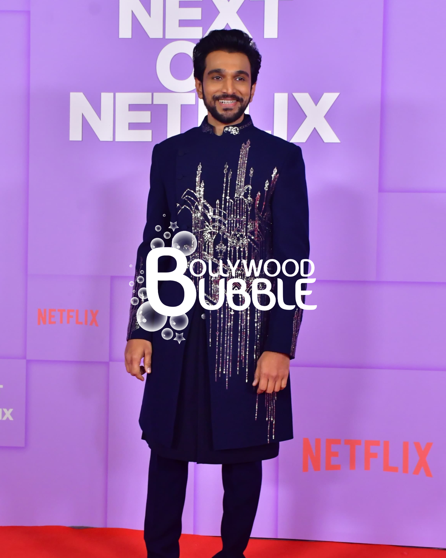 Pratik Gandhi at Netflix event