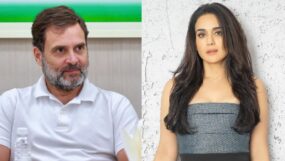 Preity Zinta And Rahul Gandhi Controvery