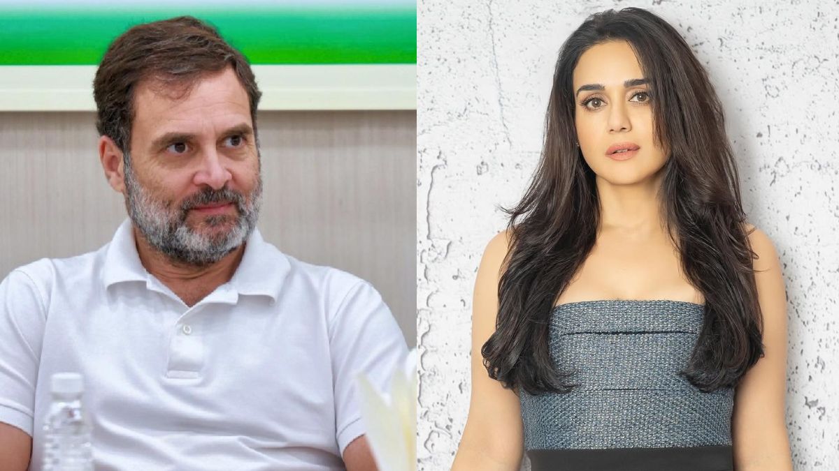 Preity Zinta And Rahul Gandhi Controvery