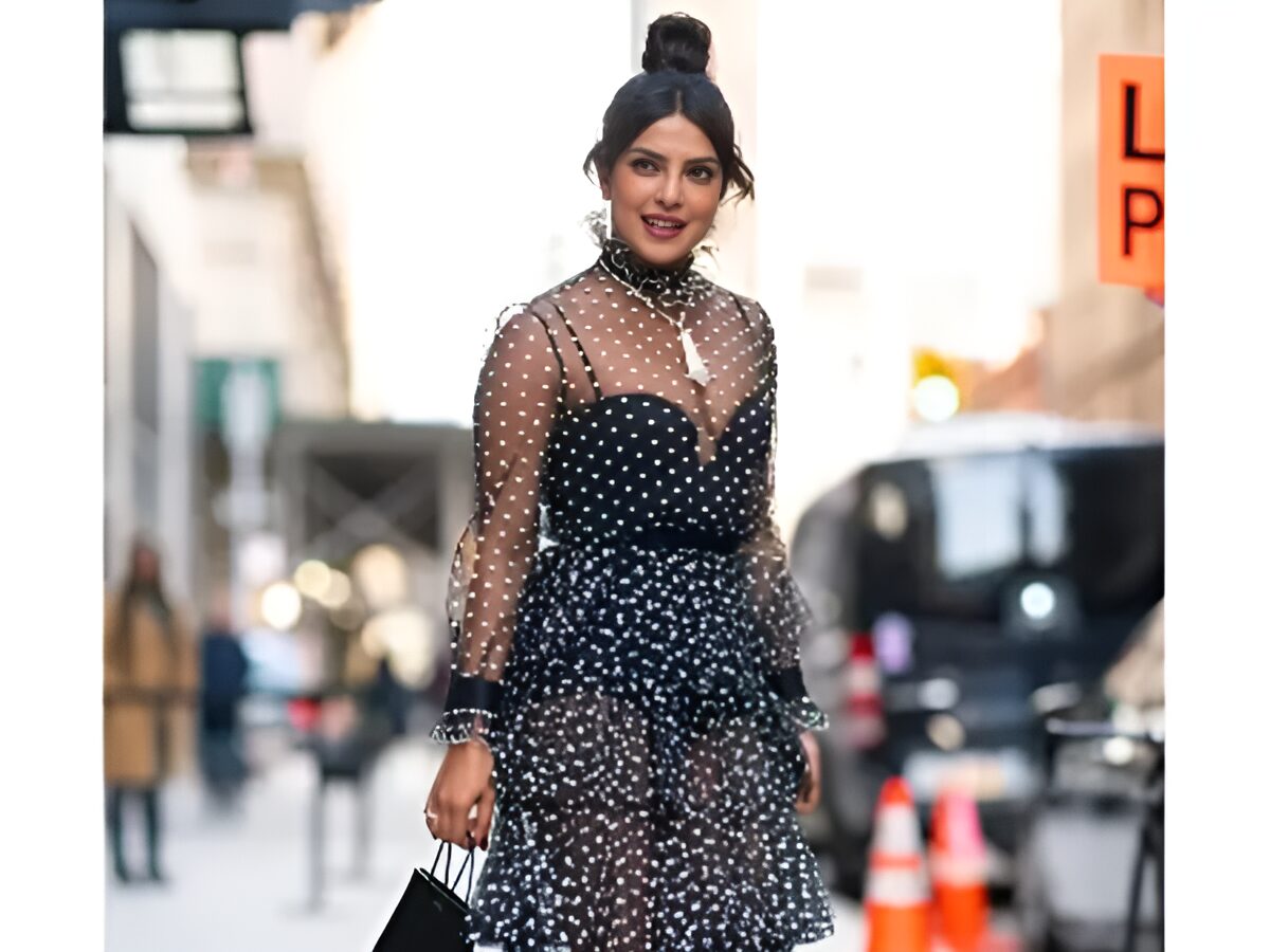 Priyanka Chopra in Polka Dot