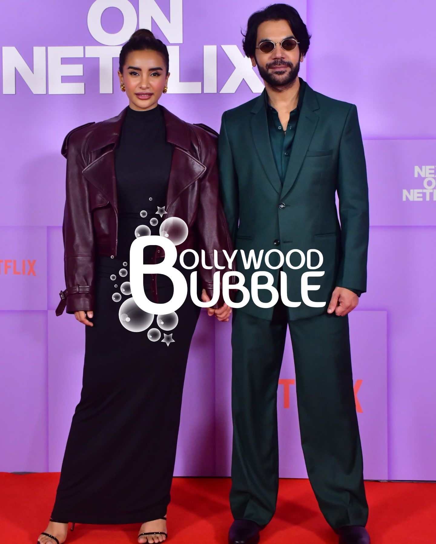 Rajkummar Rao & Patralekha Paul at Netflix's event
