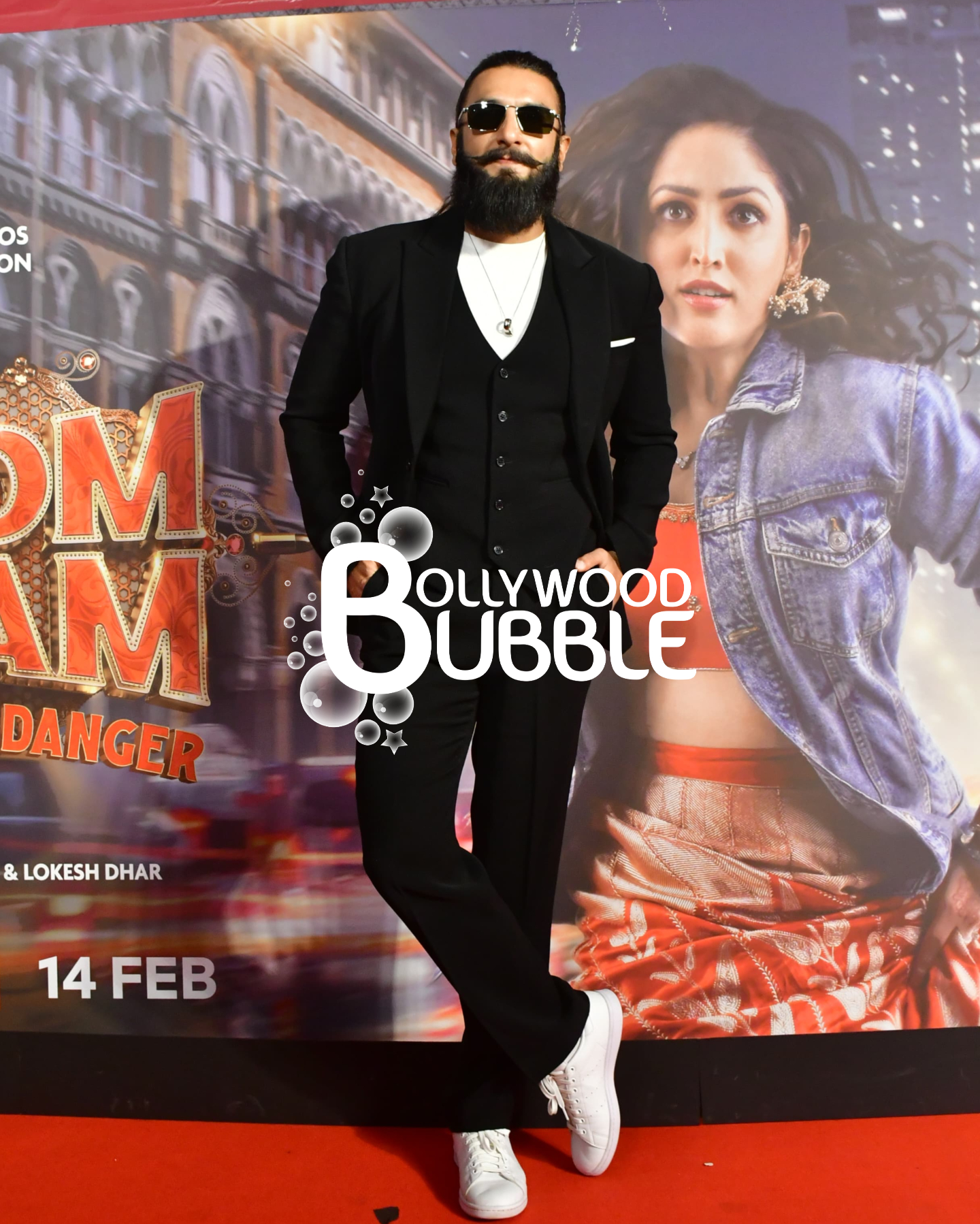 Ranveer Singh at the Dhoom Dhaam screening