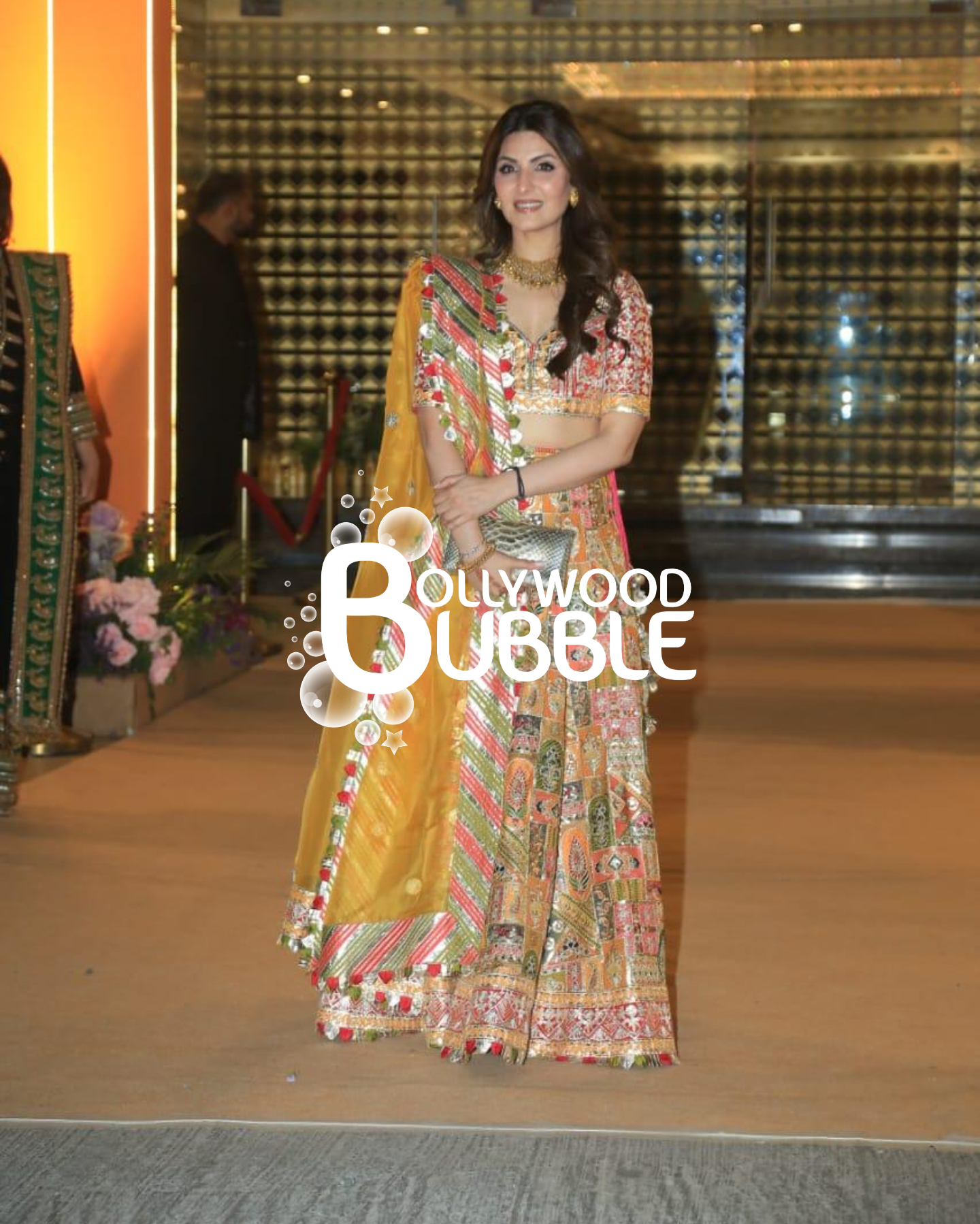 Riddhima Kapoor Sahni at Aadar Jain & Alekha Advani's Mehendi Sundowner