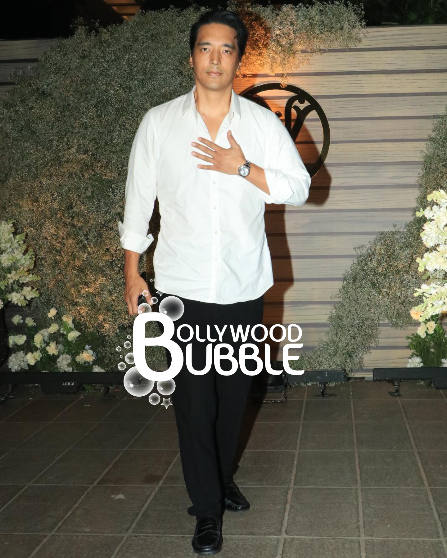 Rinzing Denzongpa at Vicky Bhagnani's Sangeet