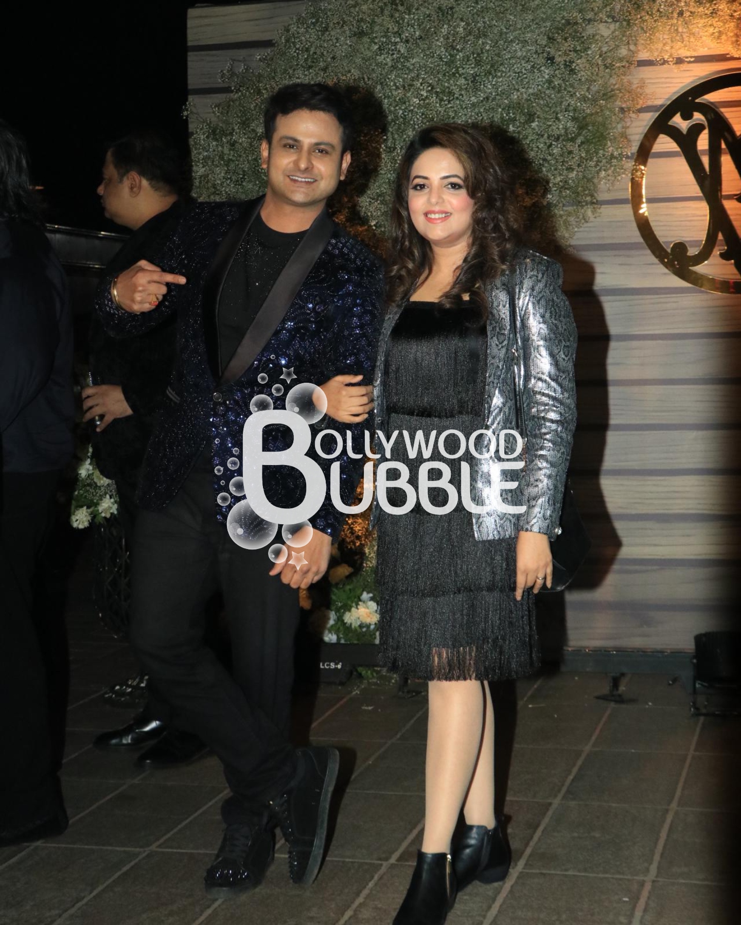 Sugandha Mishra & Sanket Bhosale at Vicky Bhagnani's Sangeet ceremony
