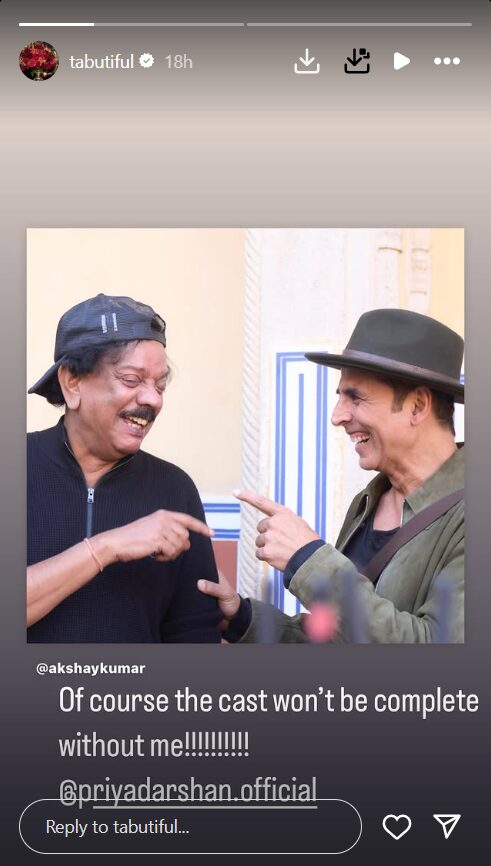 Tabu in Hera Pheri 3