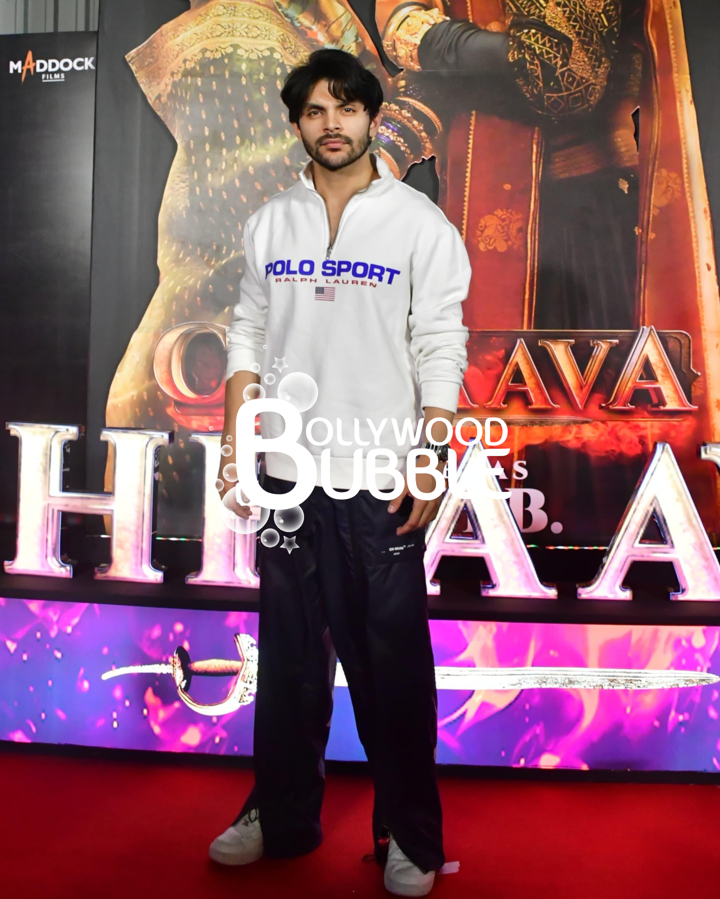 Veer Pahariya at Chhaava Celeb screening