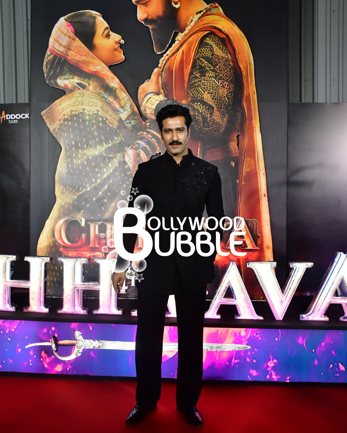Vicky Kaushal at Chhaava Celeb screening