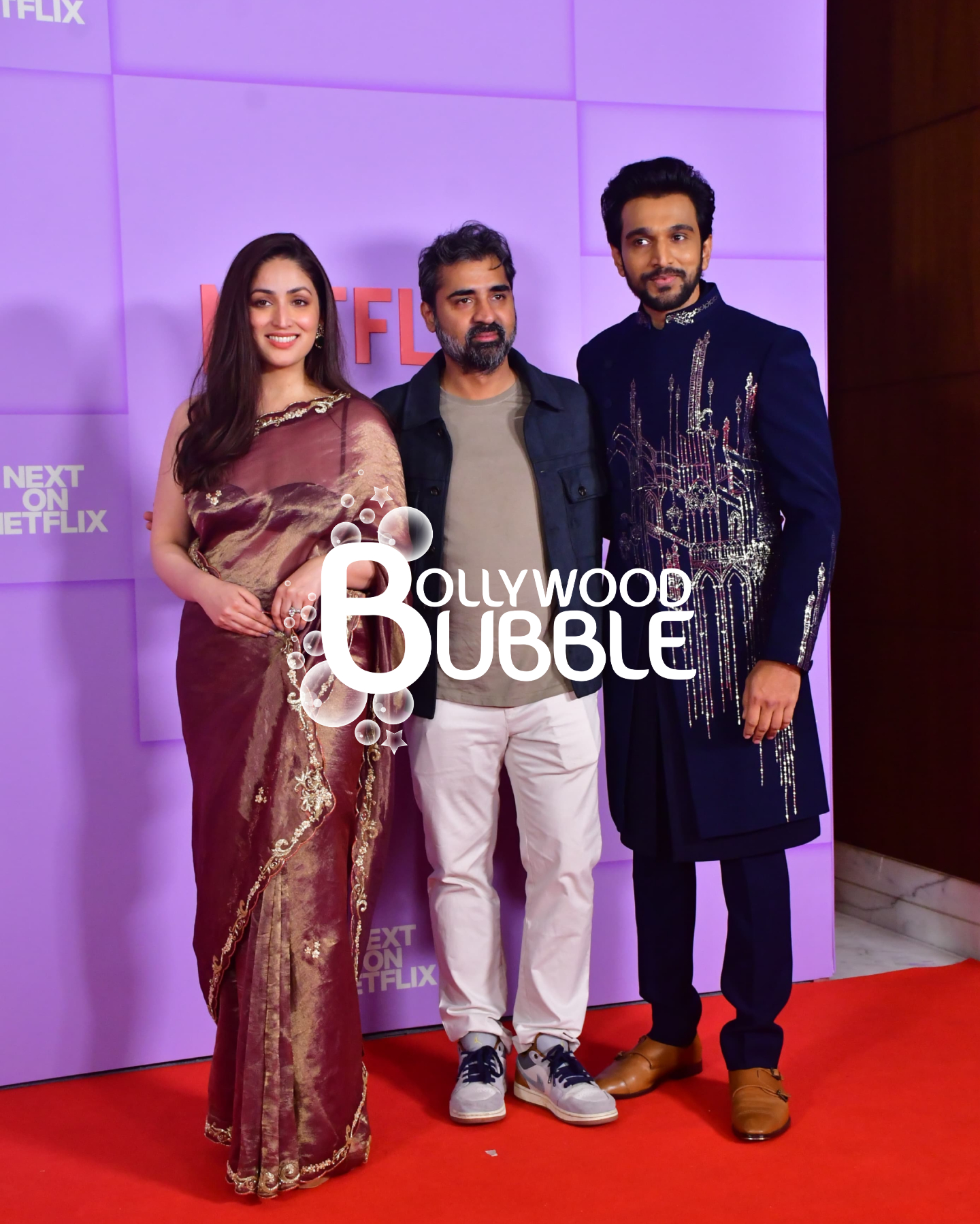 Yami Gautam & Pratik Gandhi at Netflix event