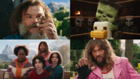 a minecraft movie, jason momoa, jack black, trailer out,