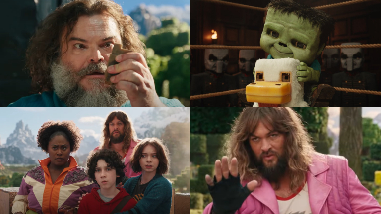 a minecraft movie, jason momoa, jack black, trailer out,