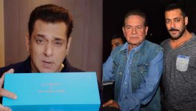 Salman Khan Gives Tribute To Father Salim Khan In A Unique Way - Watch