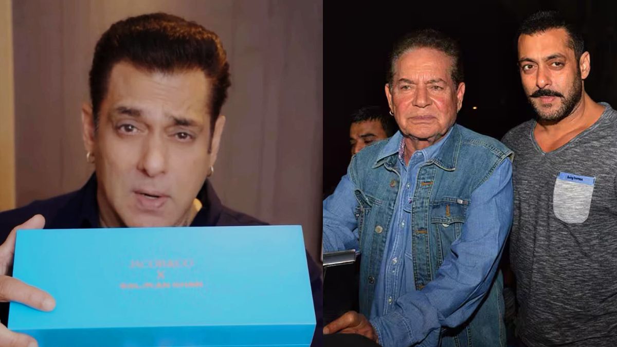 Salman Khan Gives Tribute To Father Salim Khan In A Unique Way - Watch