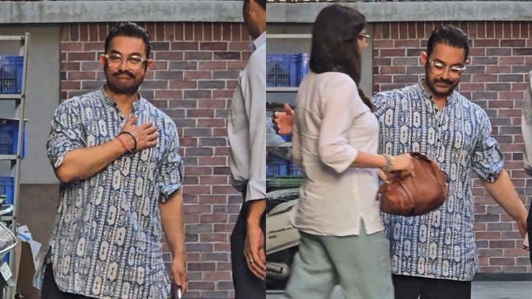 Aamir Khan And His Girlfriend Gauri Spratt