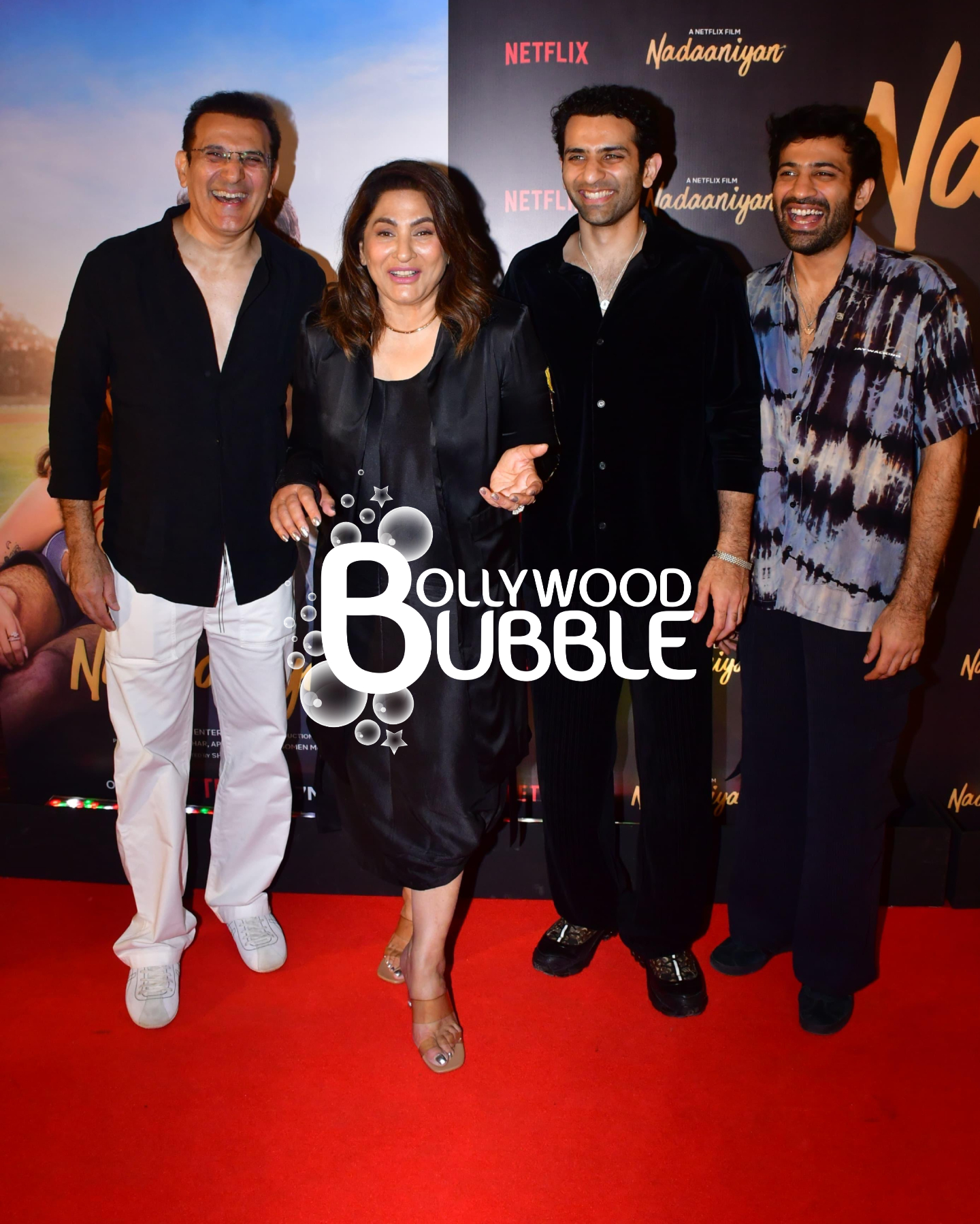 Archana Puran Singh and Parmeet Sethi at Nadaaniyan screening