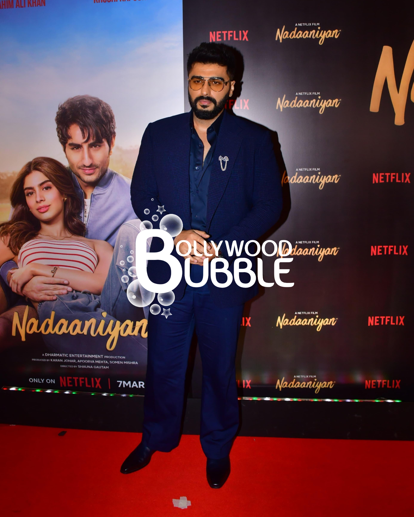 Arjun Kapoor at Nadaaniyan screening