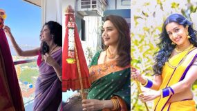 Bollywood Actress Gudi Padwa Traditonal Looks
