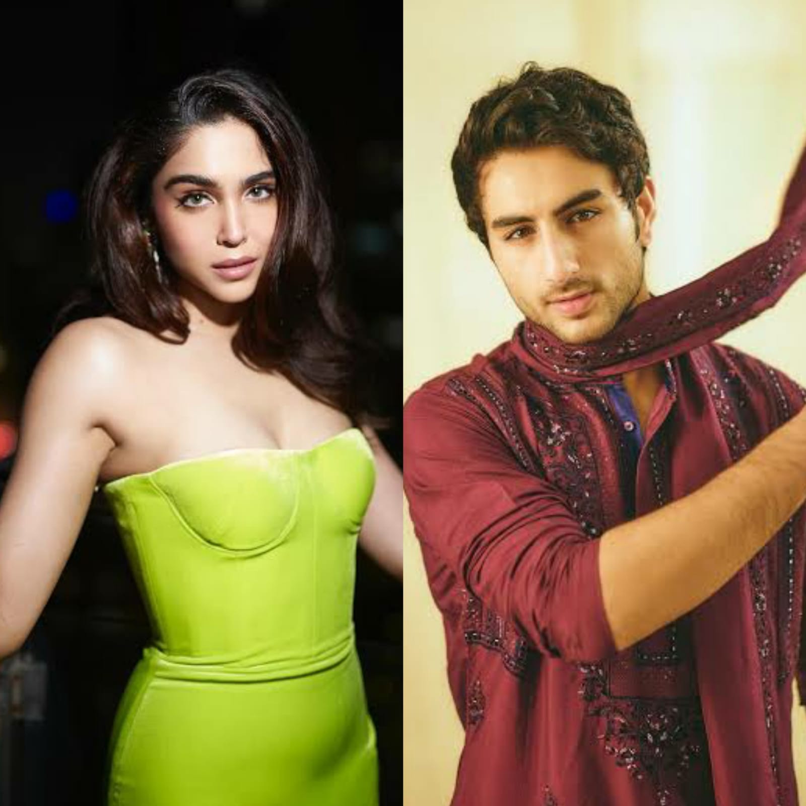 Ibrahim Ali Khan and Sharvari Wagh