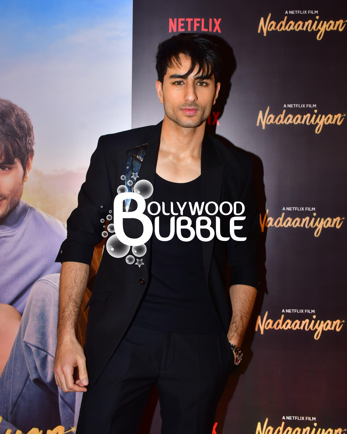 Ibrahim Ali Khan at Nadaaniyan screening