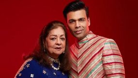 Karan Johar wishes mom Hiroo on birthday