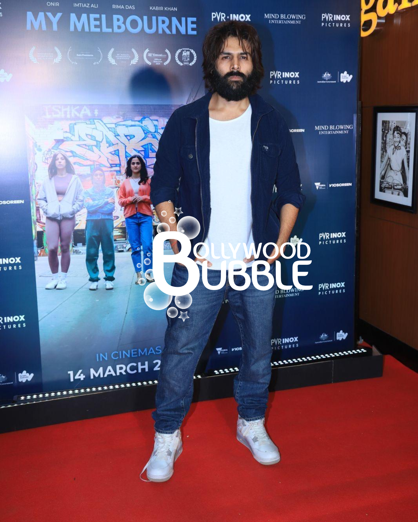 Kartik Aaryan at My Melbourne screening