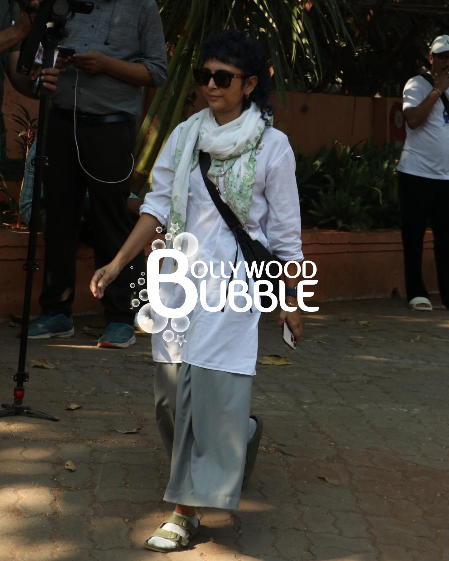 Kiran Rao at Deb Mukherjee's funeral