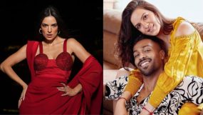 Natasa Stankovic and Hardik Pandya