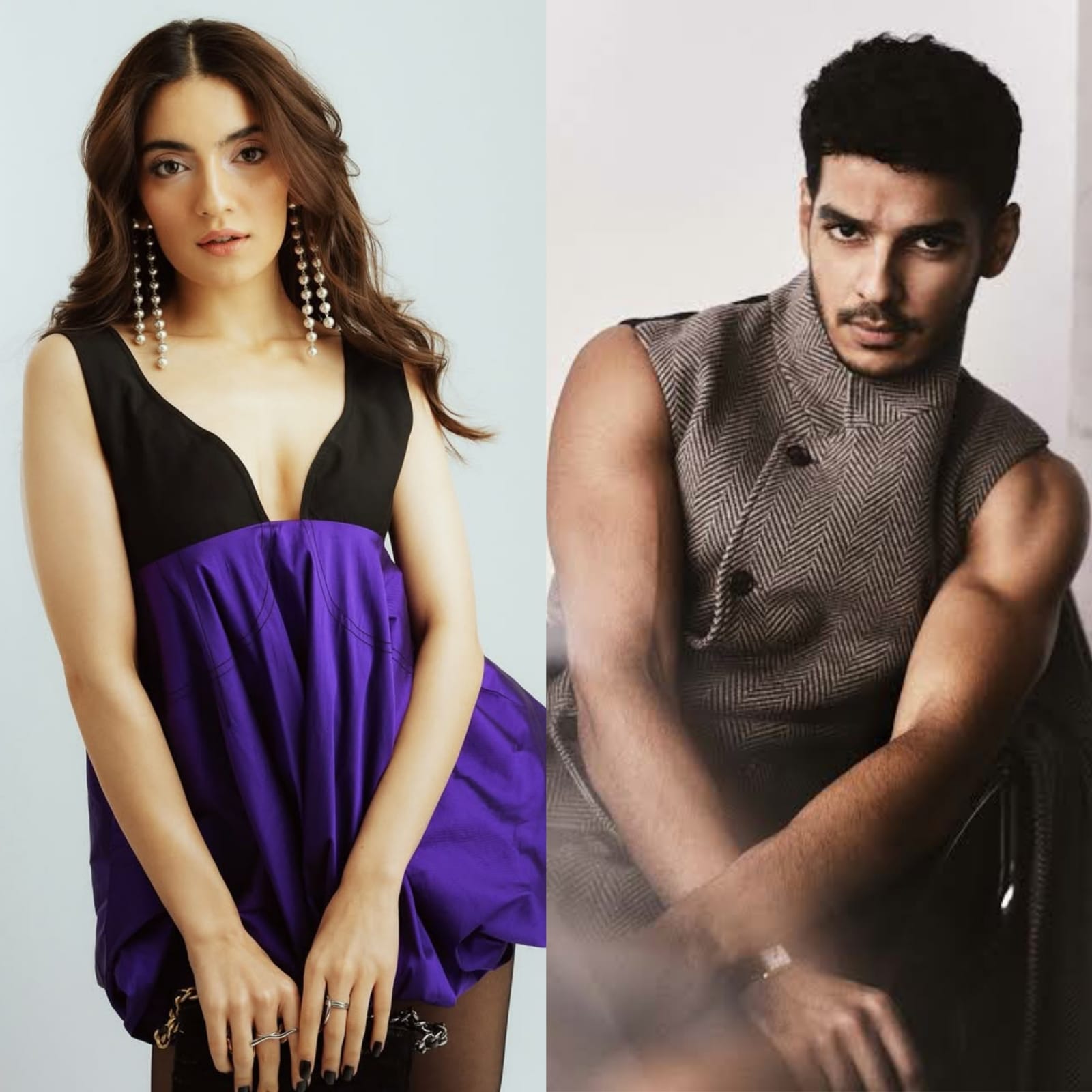 Pratibha Ranta and Ishaan Khatter