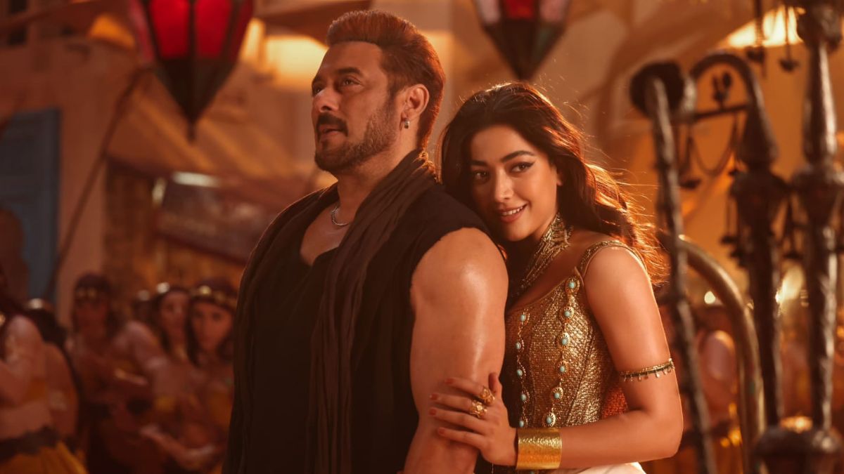 Salman Khan And Rashmika Mandanna In Sikandar Naache