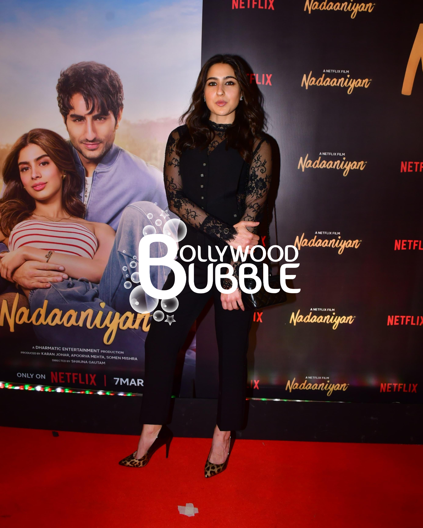 Sara Ali Khan at Nadaaniyan screening
