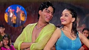 Madhuri Dixit and Shah Rukh Khan perform at IIFA 2025