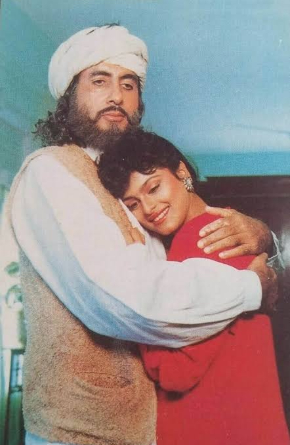 Shilpa Shirodkar With Amitabh Bachchan In Khuda Gawah