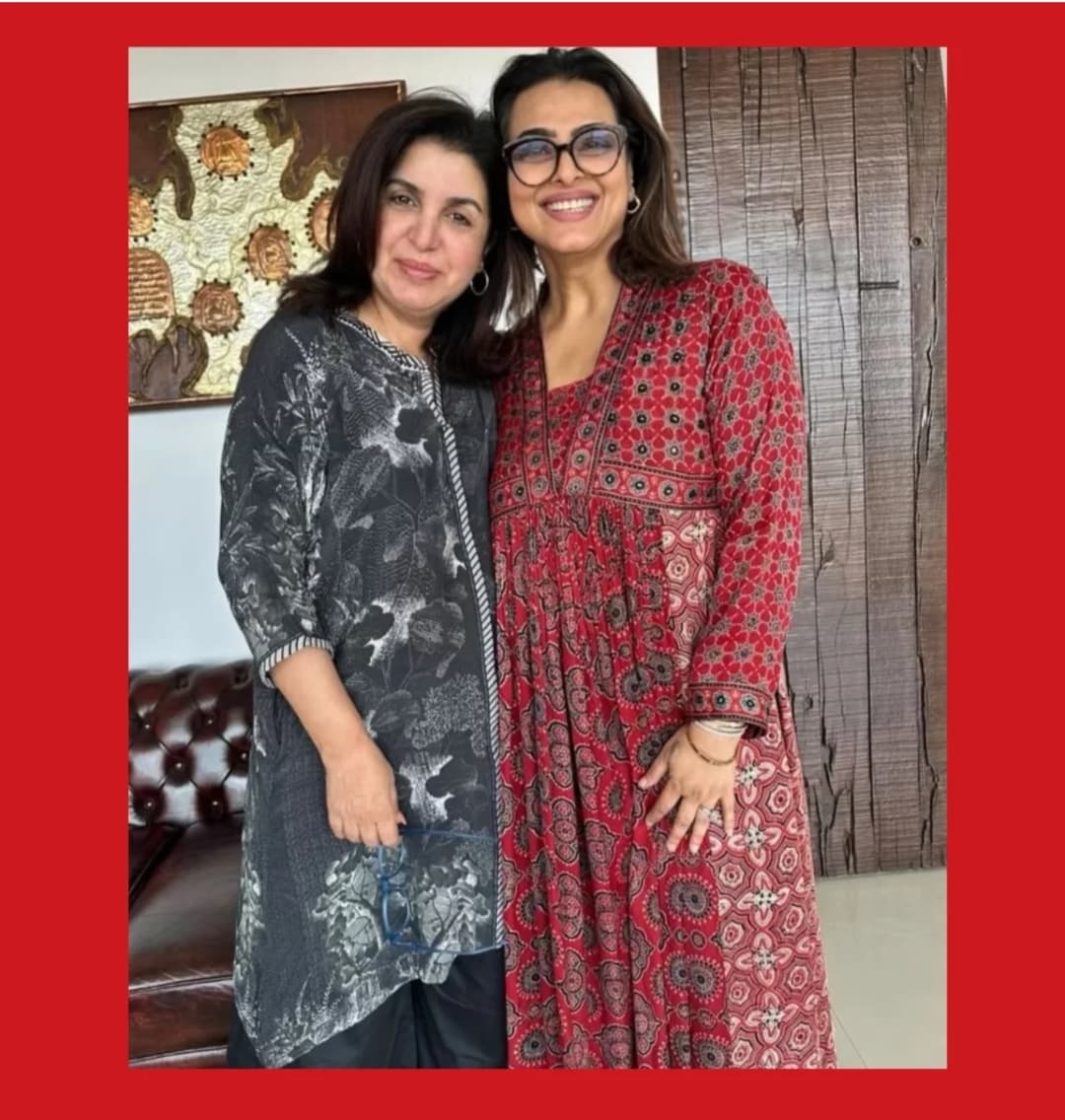 Shilpa Shirodkar With Farah Khan