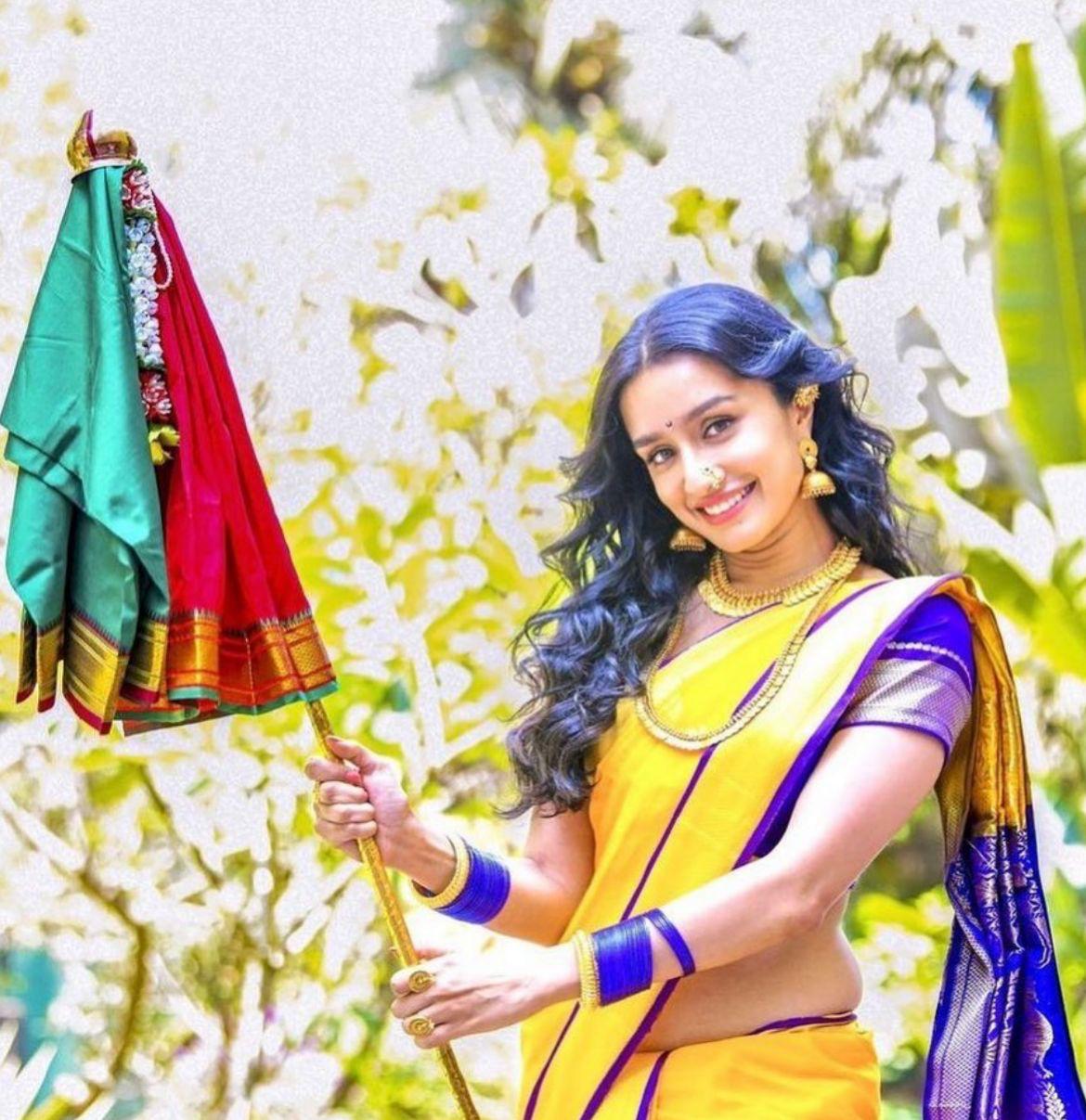 Shraddha Kapoor Gudi Padwa