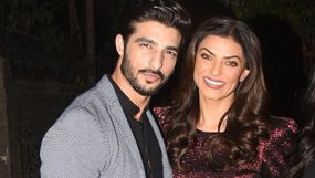 Sushmita Sen And Roman Shawl