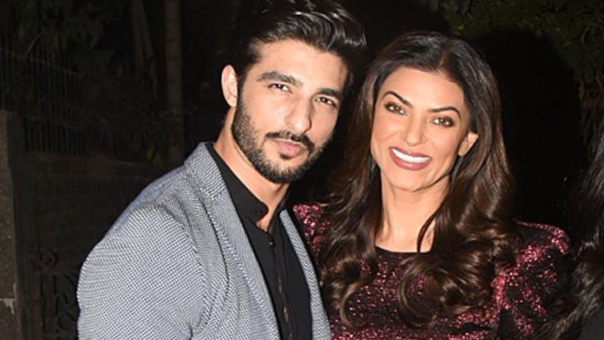 Sushmita Sen And Roman Shawl