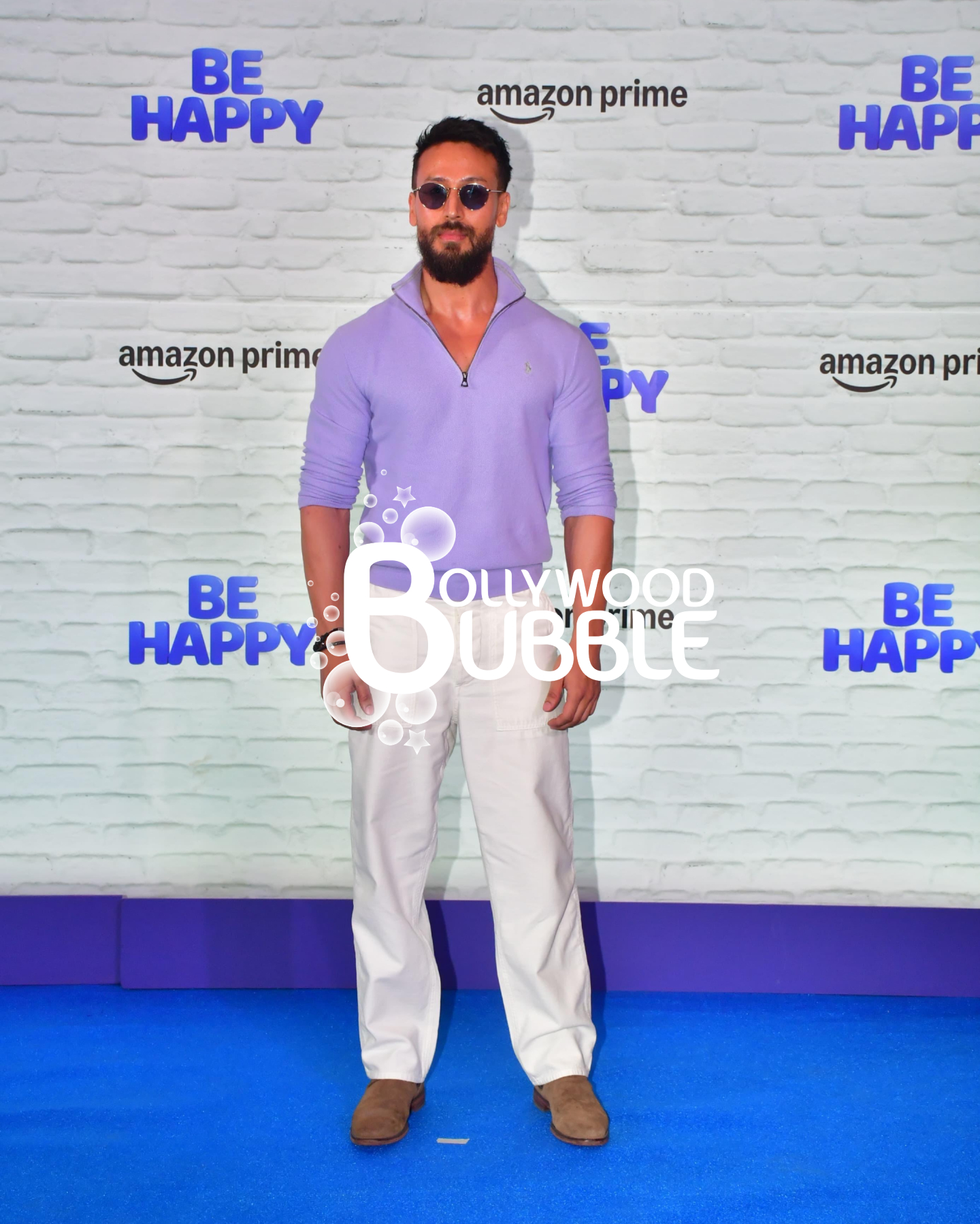 Tiger Shroff at Be Happy screening