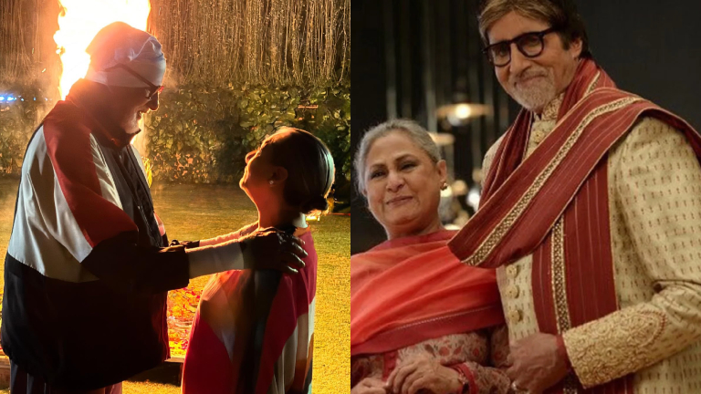 amitabh bachchan, jaya bachchan, holika dahan,