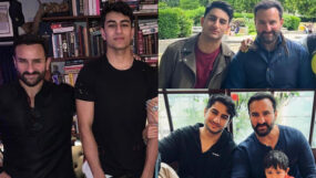 Ibrahim Ali Khan And Saif Ali Khan Looking Alike