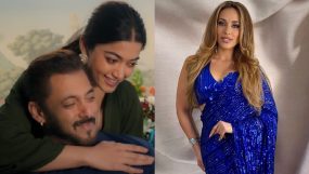 iulia vantur, salman khan, sikandar, rashmika mandanna, lag jaa gale trailer song,
